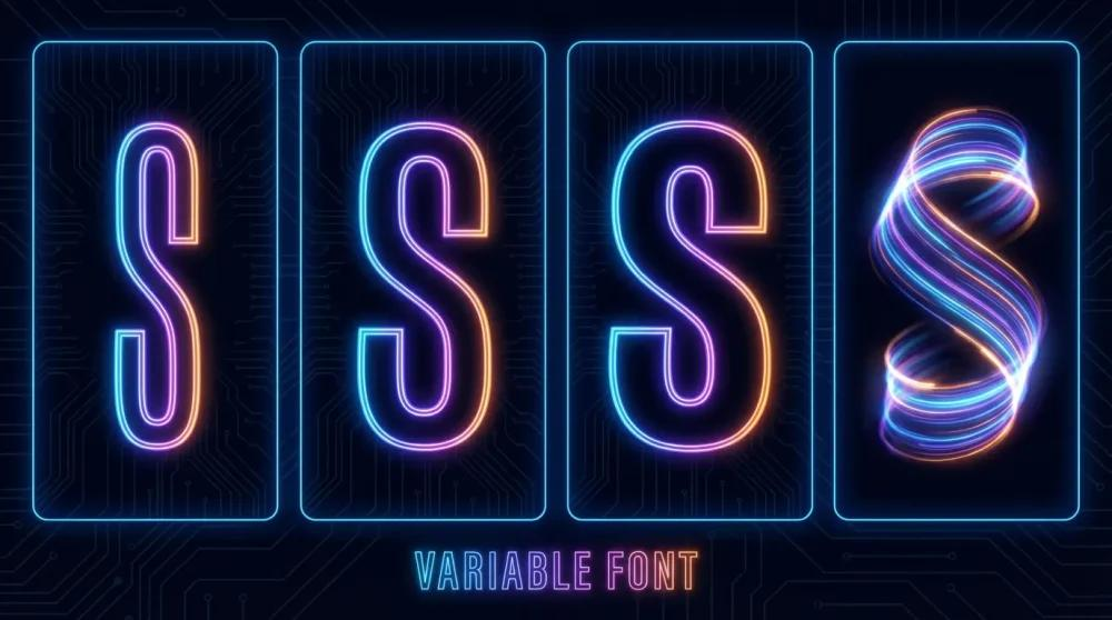 2026字体设计趋势可变字体