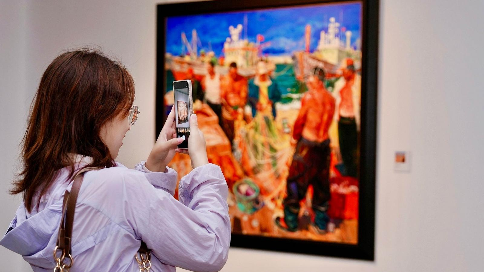 时代湾区美术作品展在深圳开幕:7000件