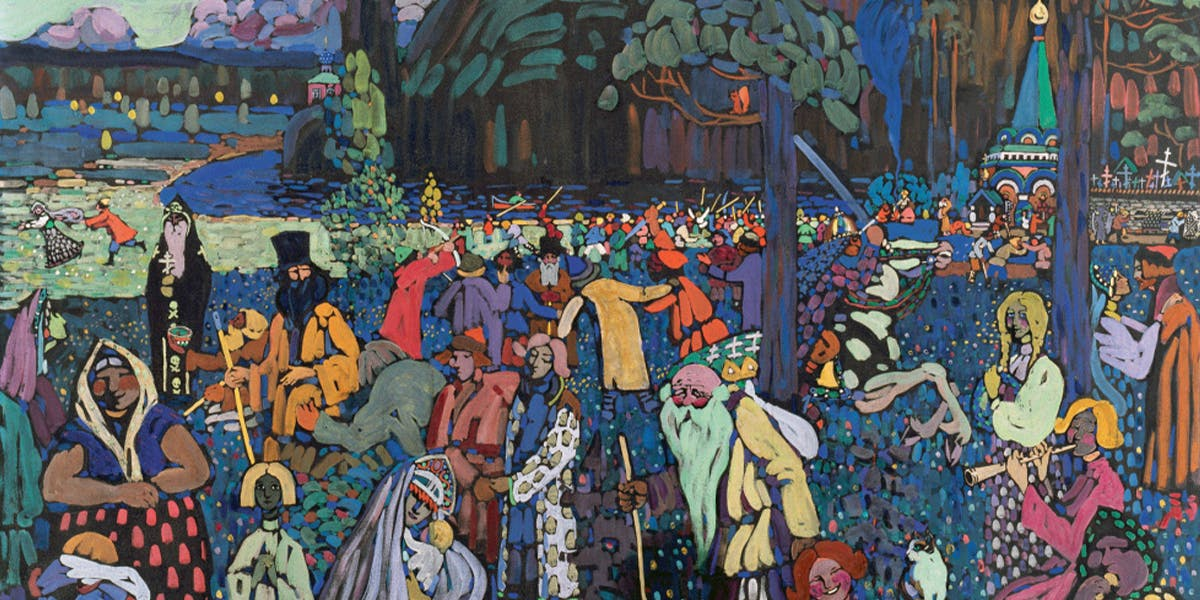 被纳粹劫掠的康定斯基《多彩生活》将登佳士